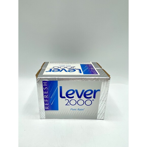 4 Lever 2000 Pure Rain Super Rare Vintage Bar Soap 4.5 oz USA Made Bs256 - Picture 13 of 16